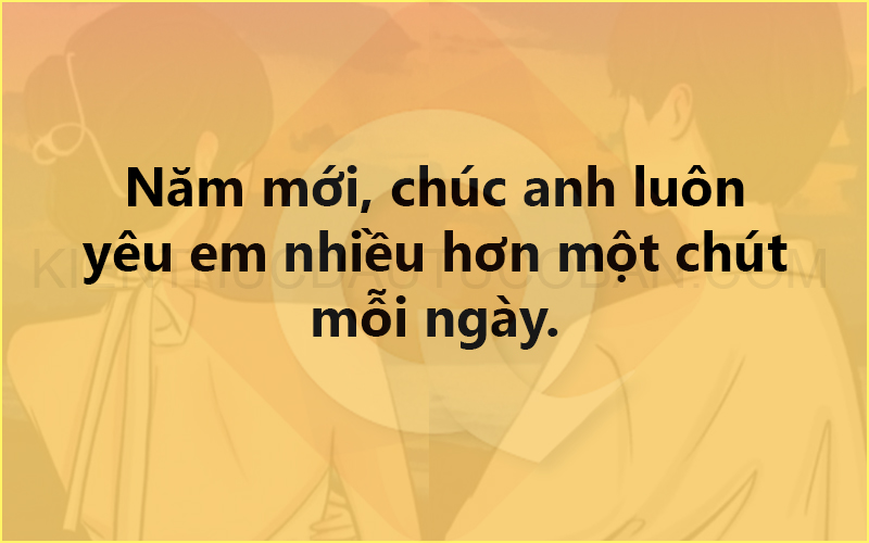 Chuc nam moi NY Chuc mung nam moi ny lang man de thuong