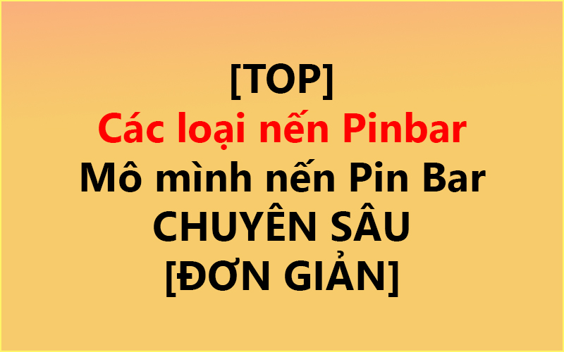 [TOP] Các loại nến Pinbar ✅ & Mô mình nến Pin Bar CHUYÊN SÂU [ĐƠN GIẢN]