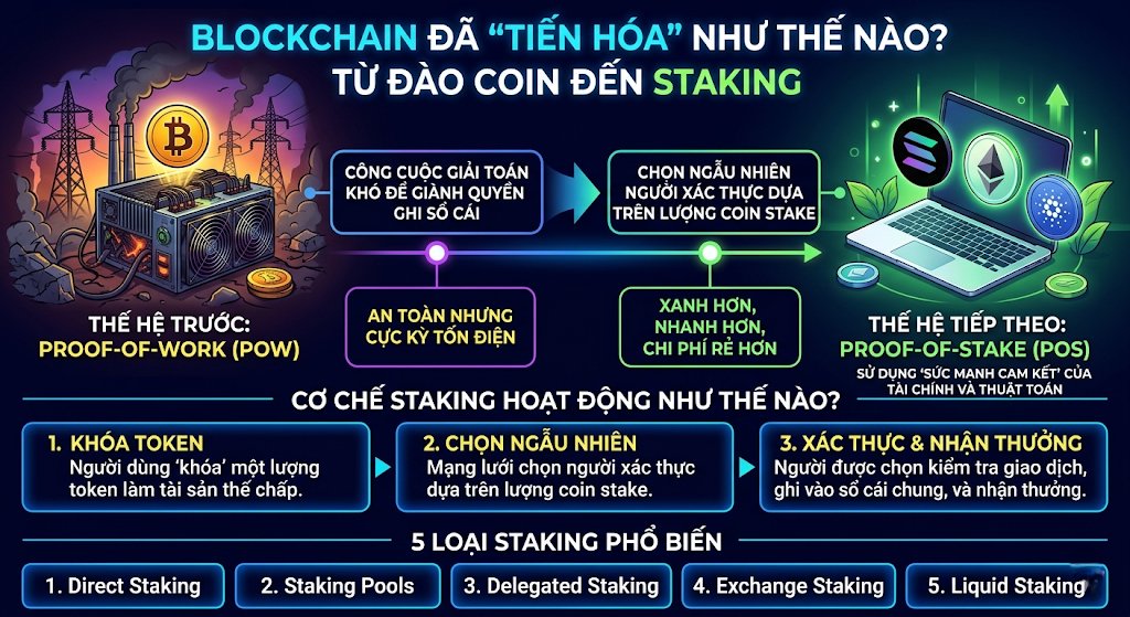 TIEN DIEN TU co tac dung gi Tien dien tu duoc tao ra nhu the nao Staking